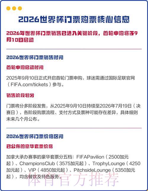 2026世界杯官方购票平台手机端入口地址查询 2026世界杯官方购票平台手机端入口地址查询
